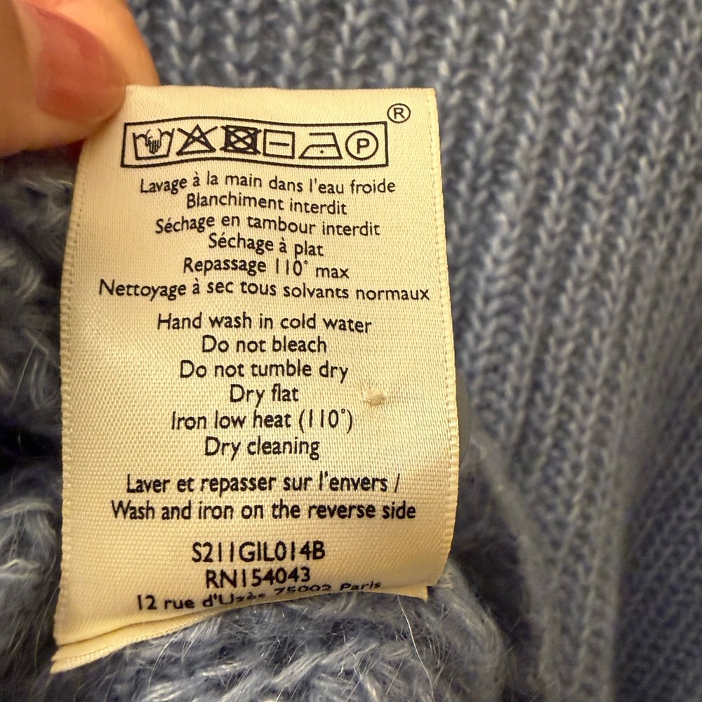 Sezane ACHILLE CARDIGAN size XS - Picture 7 of 10